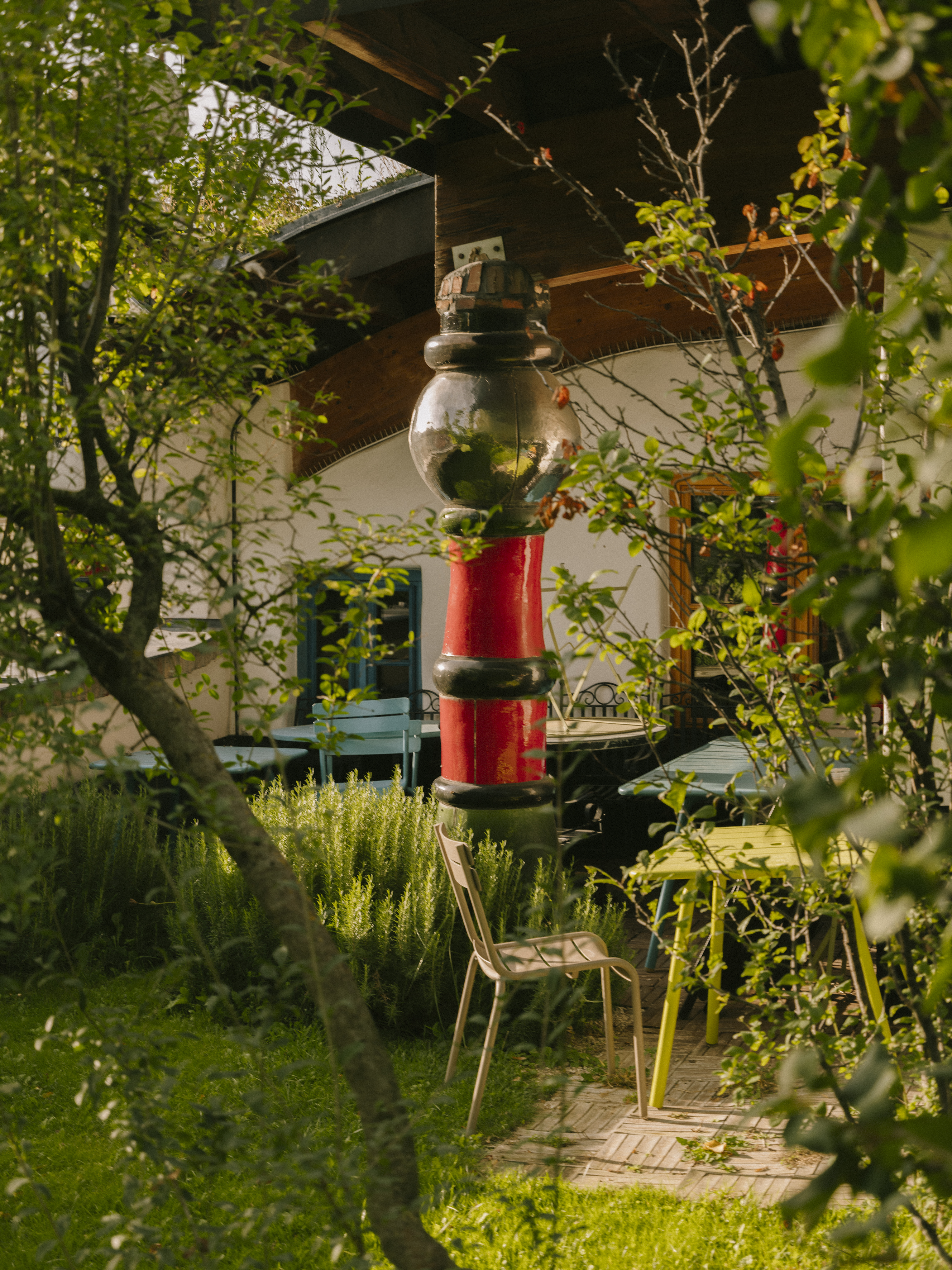 Garten der Dachgeschosswohnung